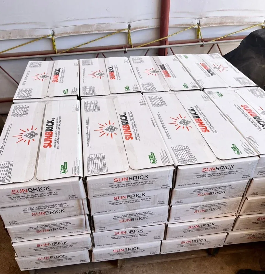 Sunbrick volume-order boxes prepared for distributor and dealer supply